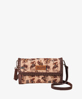 Wrangler Cowboy Print Mini Crossbody Bag